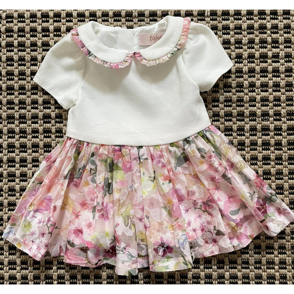 Ted Baker Baby Girl Dress - Size 0/3m